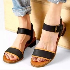 TOMS Camilia Leather Sandal